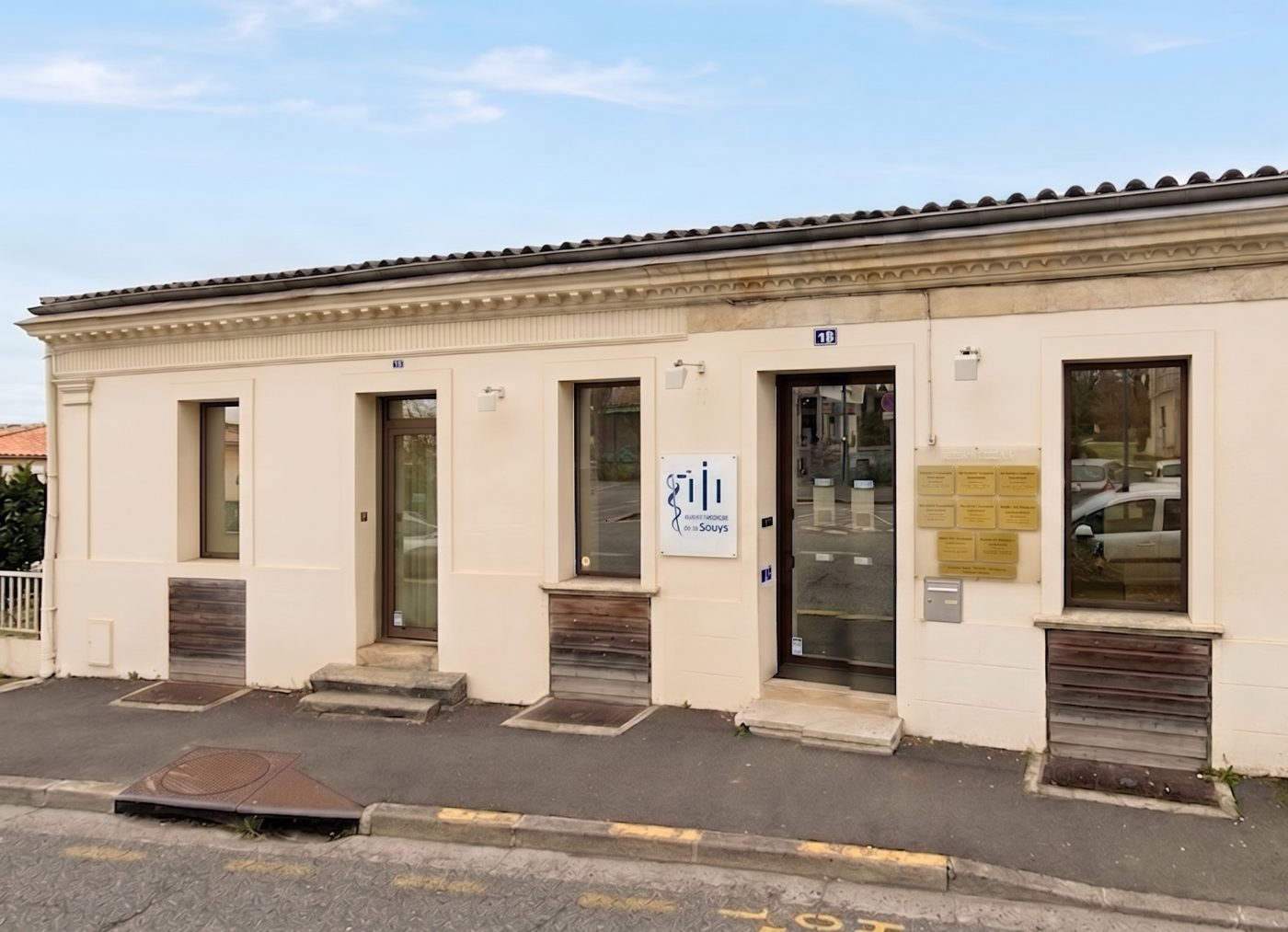Façade de la MSP de Floirac